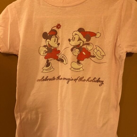 Mickey Mouse Vintage Holiday Skater Tee - Picture 2 of 2